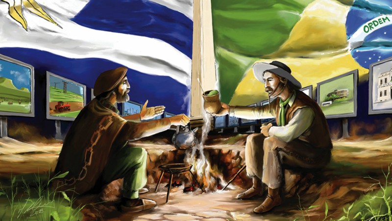 Arte produzida por Marcos Fallavena//