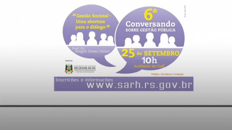 Evento ocorre no dia 25/09, no CAFF