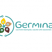 O logotipo do programa Germinar foi desenvolvido pelo designer Alexandre Textor